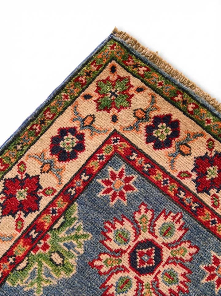 2' x 3' 1 Hand Knotted Kazak Rug
