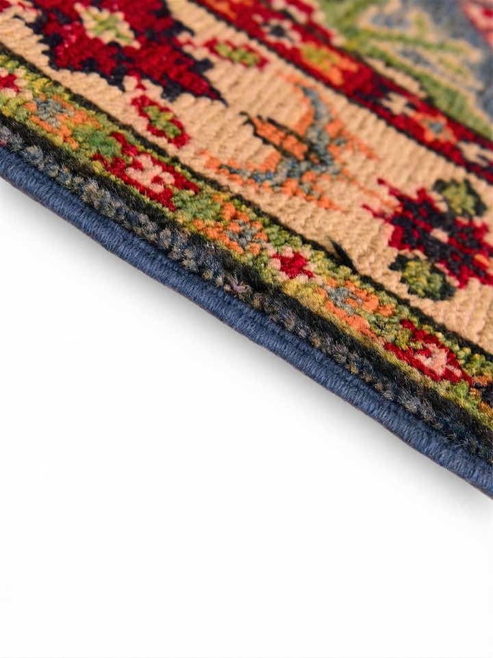 2' x 3' 1 Hand Knotted Kazak Rug