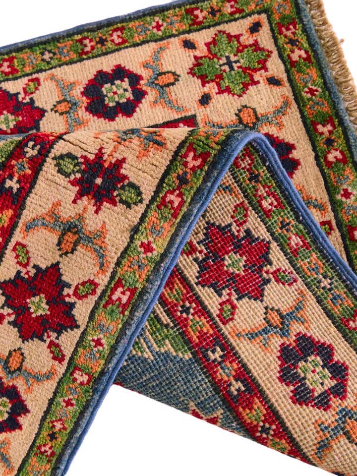 2' x 3' 1 Hand Knotted Kazak Rug
