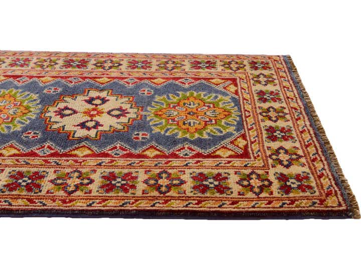 2' x 3' 1 Hand Knotted Kazak Rug