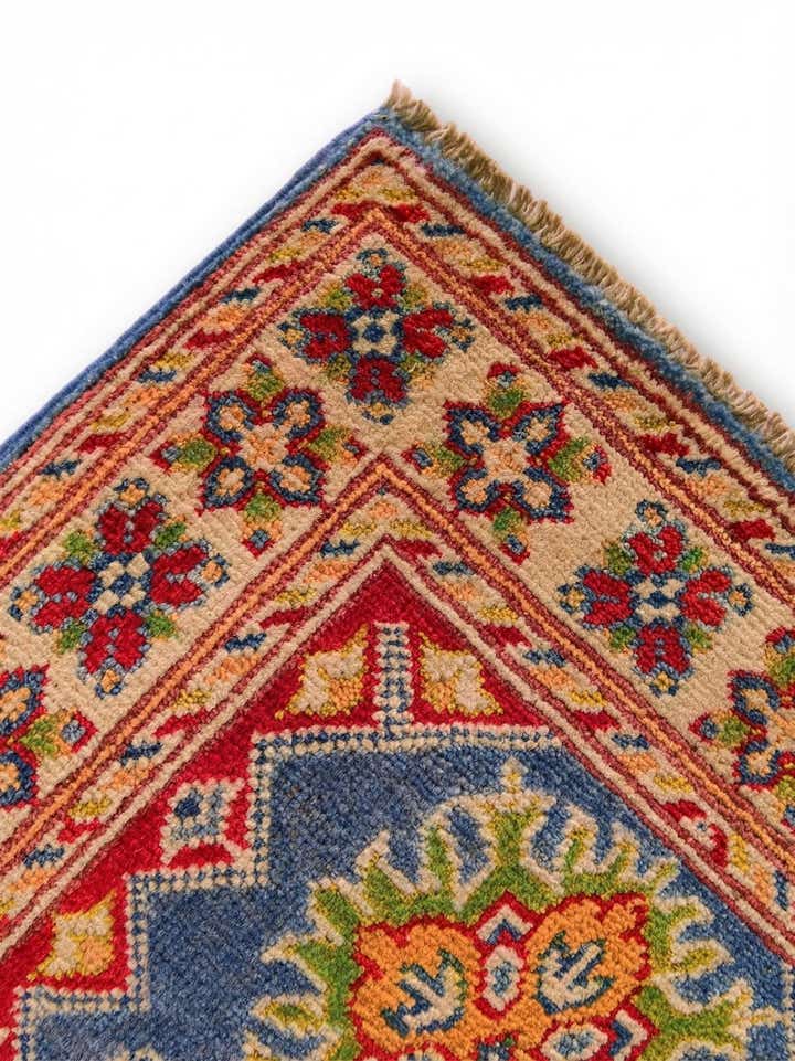 2' x 3' 1 Hand Knotted Kazak Rug