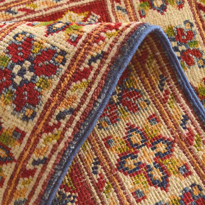 2' x 3' 1 Hand Knotted Kazak Rug