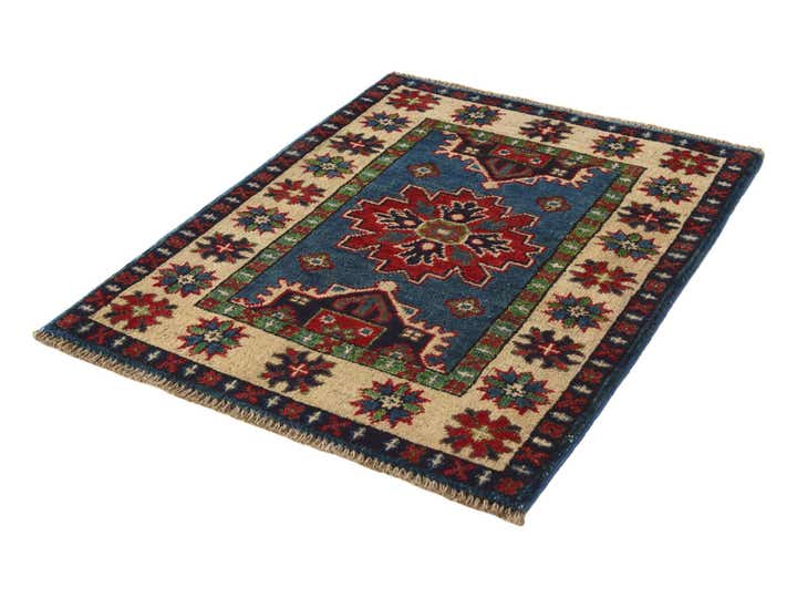 2' 3 x 3' Hand Knotted Kazak Rug