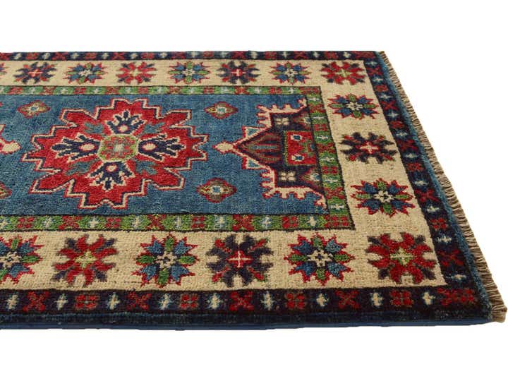 2' 3 x 3' Hand Knotted Kazak Rug