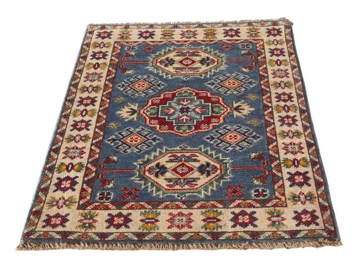 2' 1 x 3' 2 Hand Knotted Kazak Rug