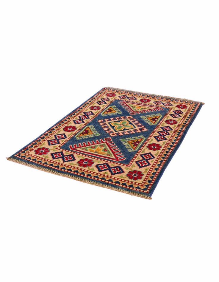 Detail image of 2' x 3' Hand Knotted Kazak Rug