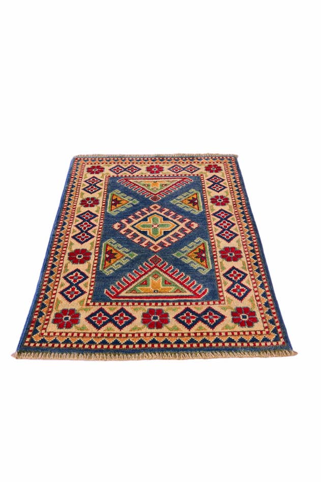 Detail image of 2' x 3' Hand Knotted Kazak Rug