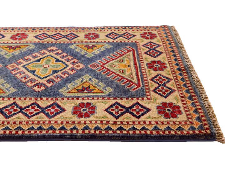 2' x 3' Hand Knotted Kazak Rug