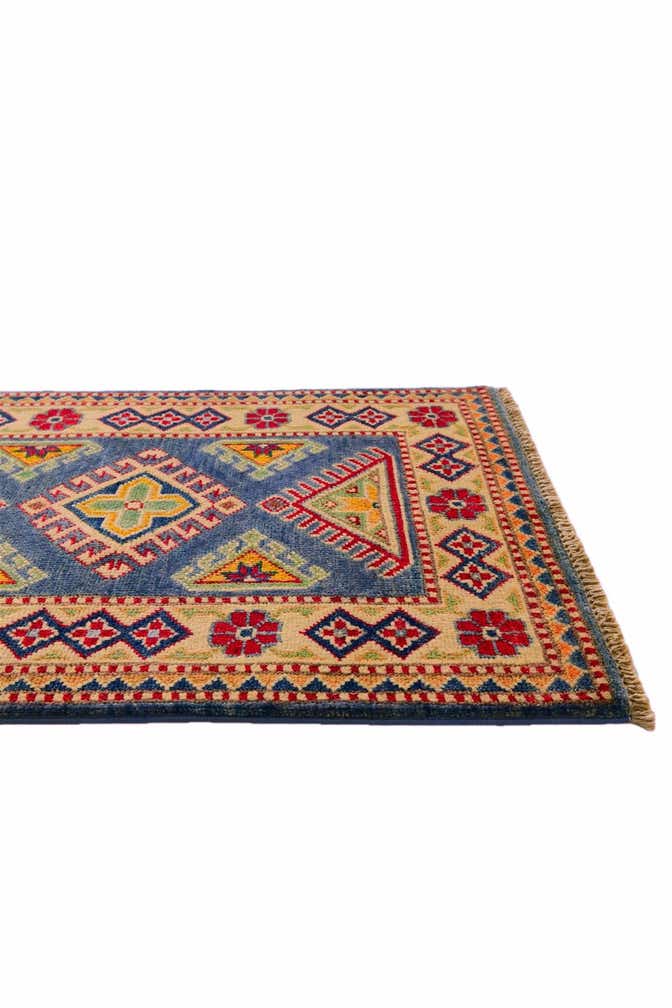 2' x 3' Hand Knotted Kazak Rug