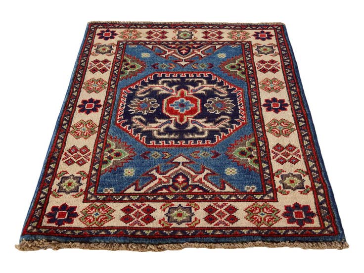 Detail image of 2' 1 x 3' 1 Hand Knotted Kazak Rug