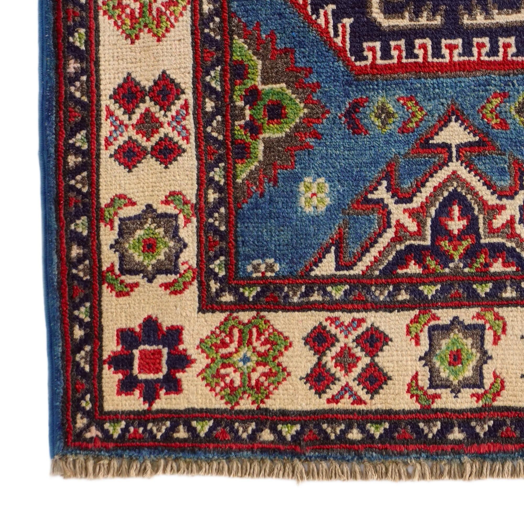 2' 1 x 3' 1 Hand Knotted Kazak Rug