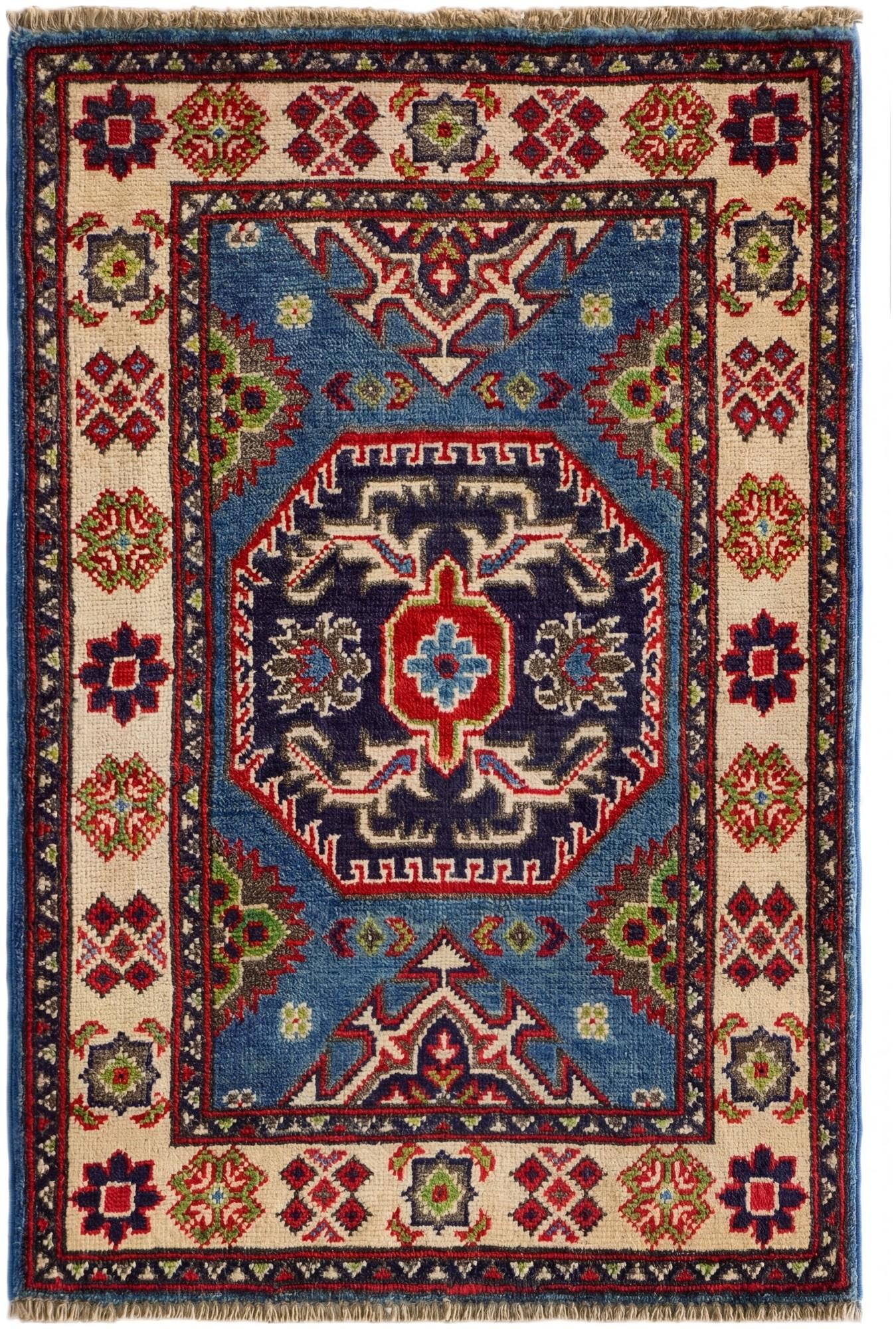 2' 1 x 3' 1 Hand Knotted Kazak Rug
