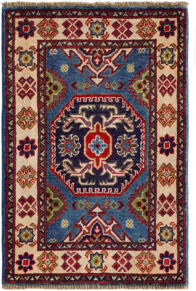 2' 1 x 3' 1 Hand Knotted Kazak Rug