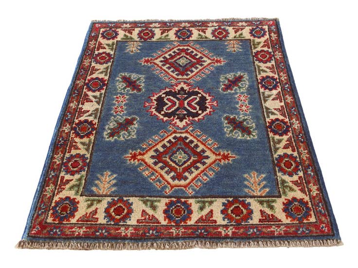 Detail image of 2' 1 x 3' 1 Hand Knotted Kazak Rug