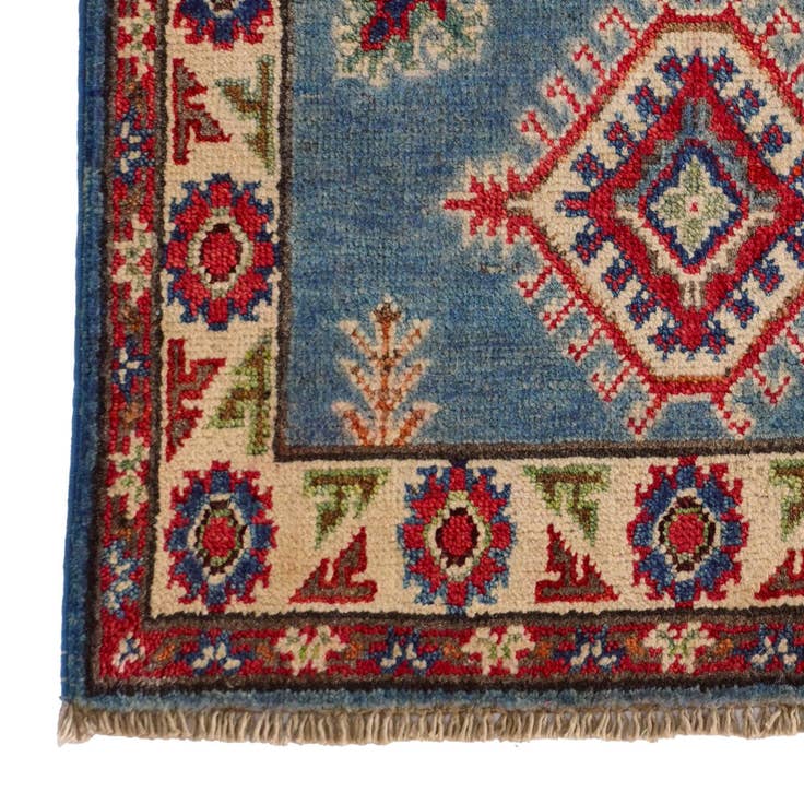 Detail image of 2' 1 x 3' 1 Hand Knotted Kazak Rug