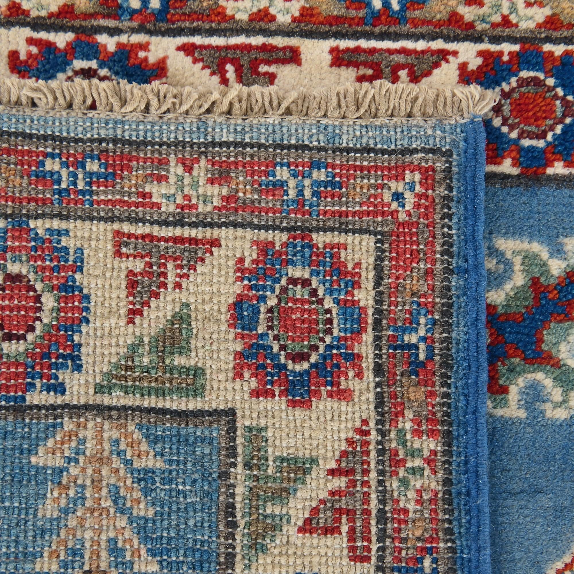 65cm x 95cm Hand Knotted Kazak Rug