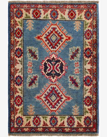 2' 1 x 3' 1 Hand Knotted Kazak Rug