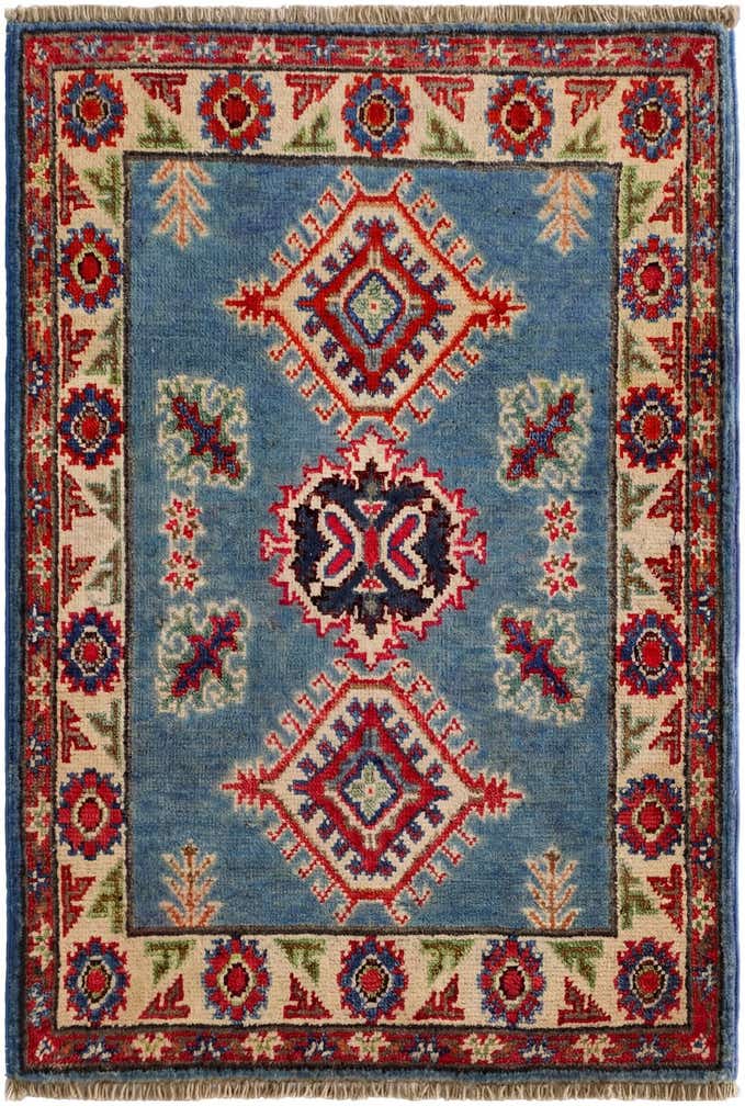 2' 1 x 3' 1 Hand Knotted Kazak Rug