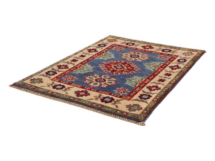 Detail image of 2' 1 x 2' 10 Hand Knotted Kazak Rug