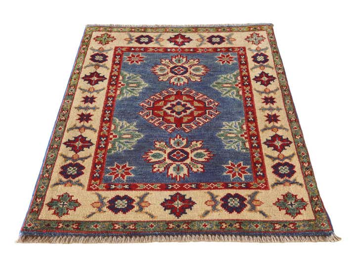 2' 1 x 2' 10 Hand Knotted Kazak Rug