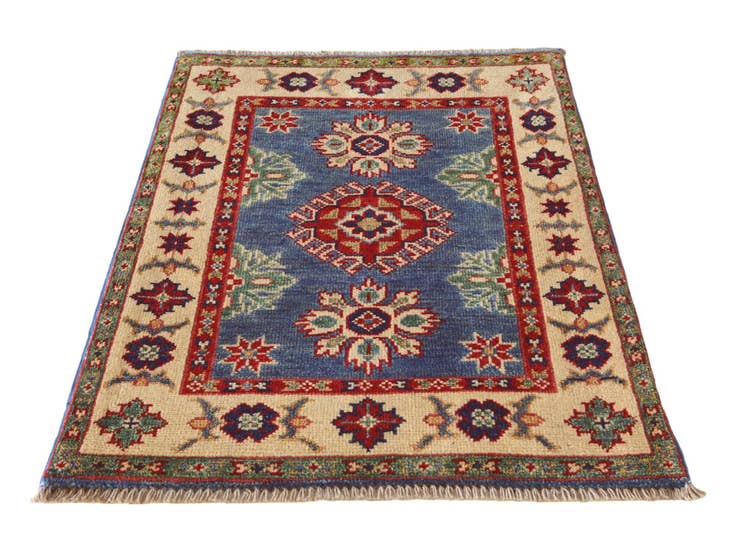 Detail image of 2' 1 x 2' 10 Hand Knotted Kazak Rug