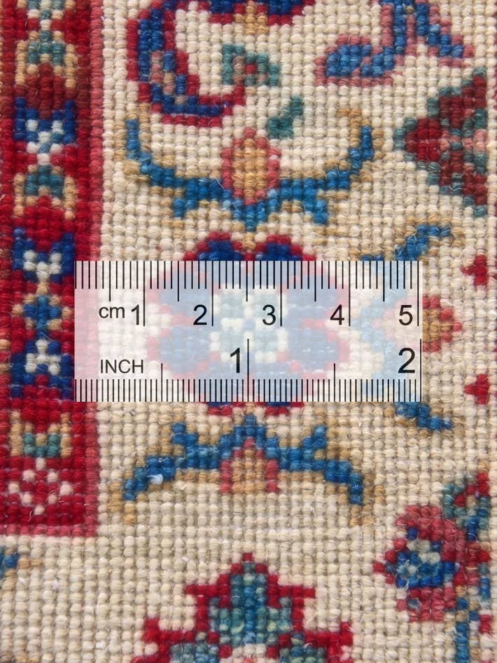 Detail image of 2' 1 x 2' 10 Hand Knotted Kazak Rug