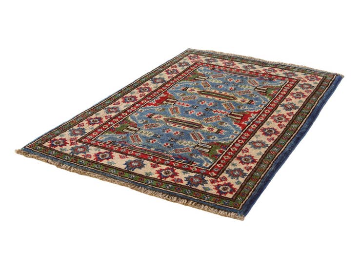 Detail image of 2' x 2' 11 Hand Knotted Kazak Rug