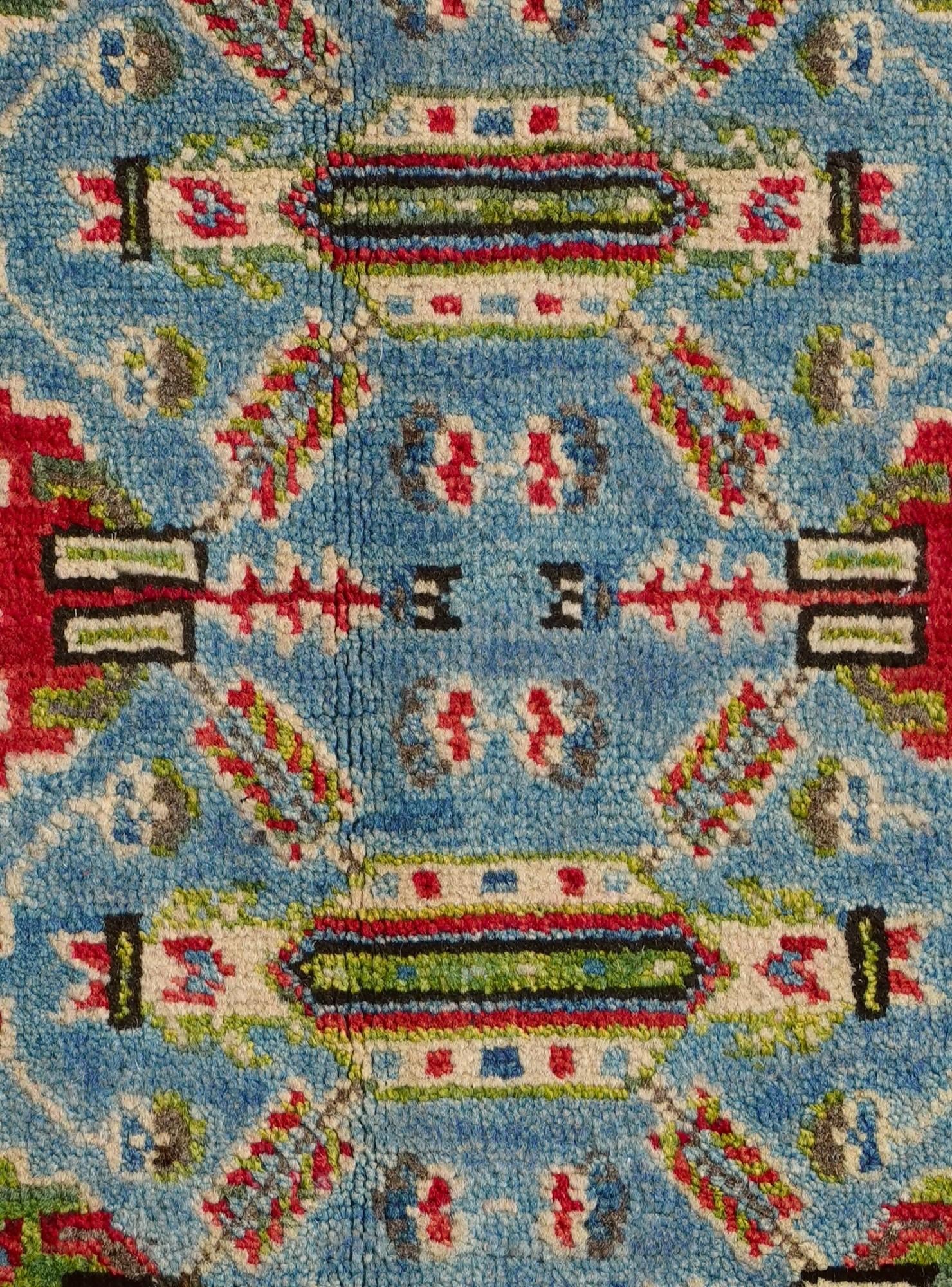 2' x 2' 11 Hand Knotted Kazak Rug
