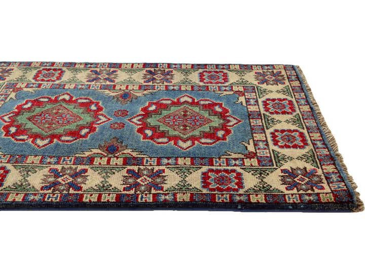 2' x 3' 2 Hand Knotted Kazak Rug