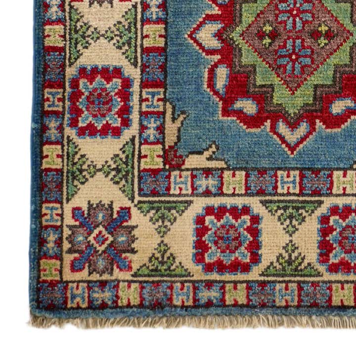 2' x 3' 2 Hand Knotted Kazak Rug