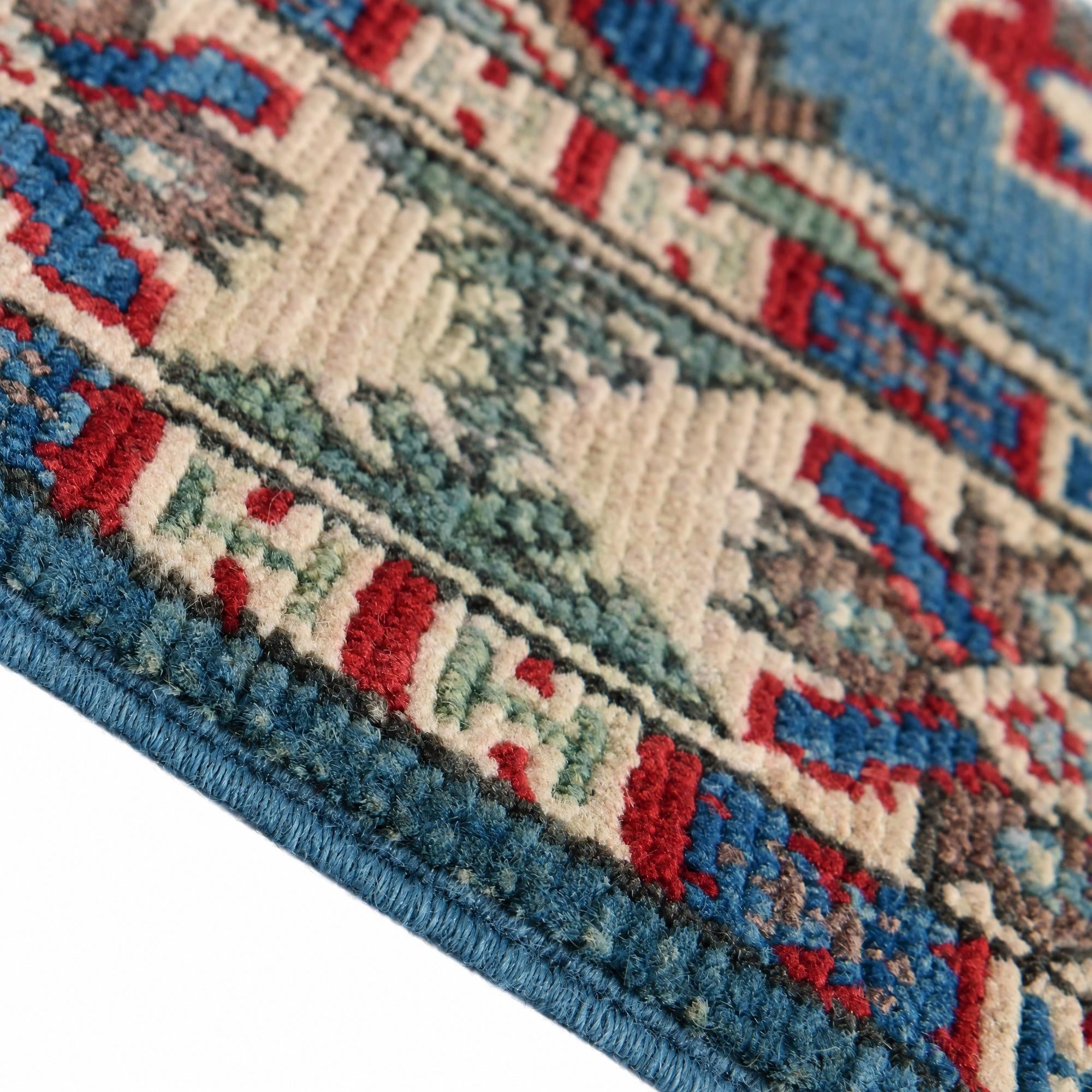 60cm x 95cm Hand Knotted Kazak Rug