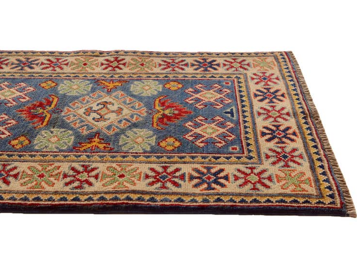 Detail image of 2' 1 x 3' 1 Hand Knotted Kazak Rug