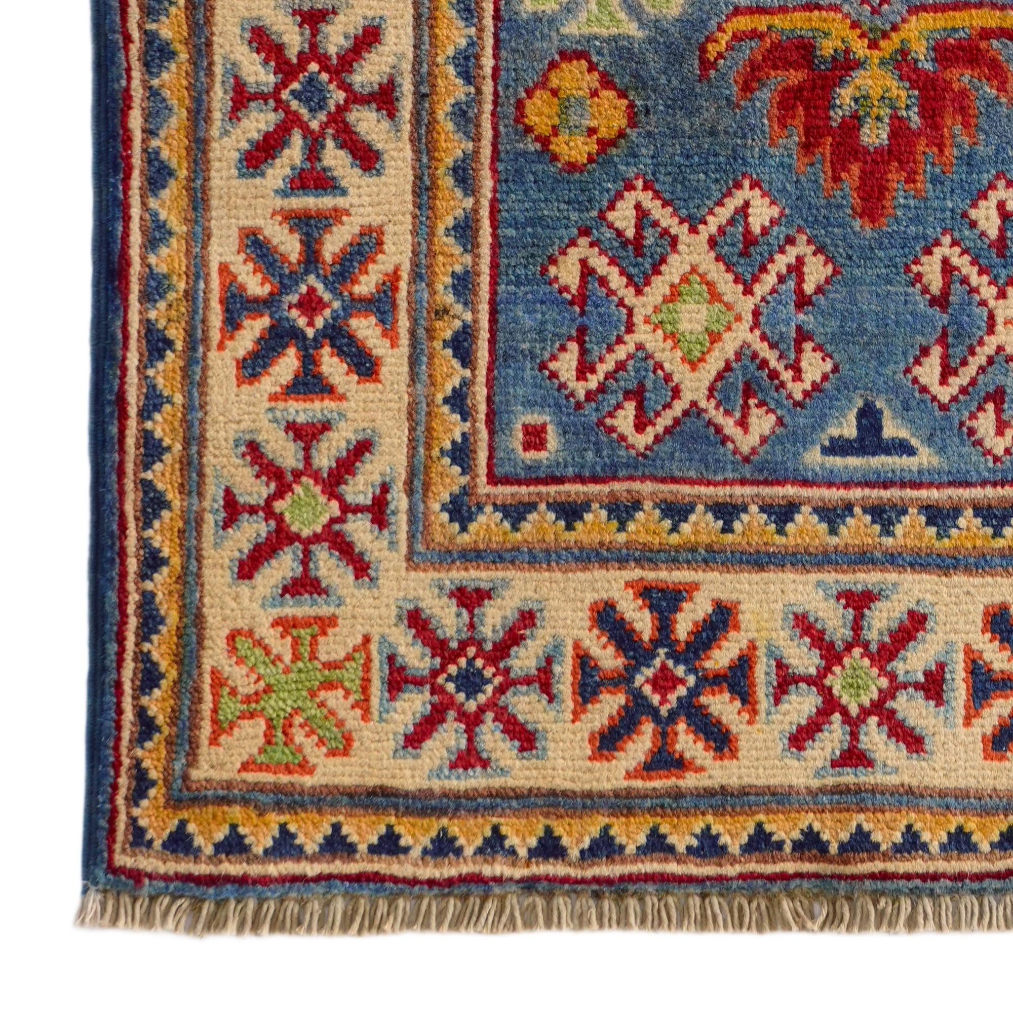 2' 1 x 3' 1 Hand Knotted Kazak Rug