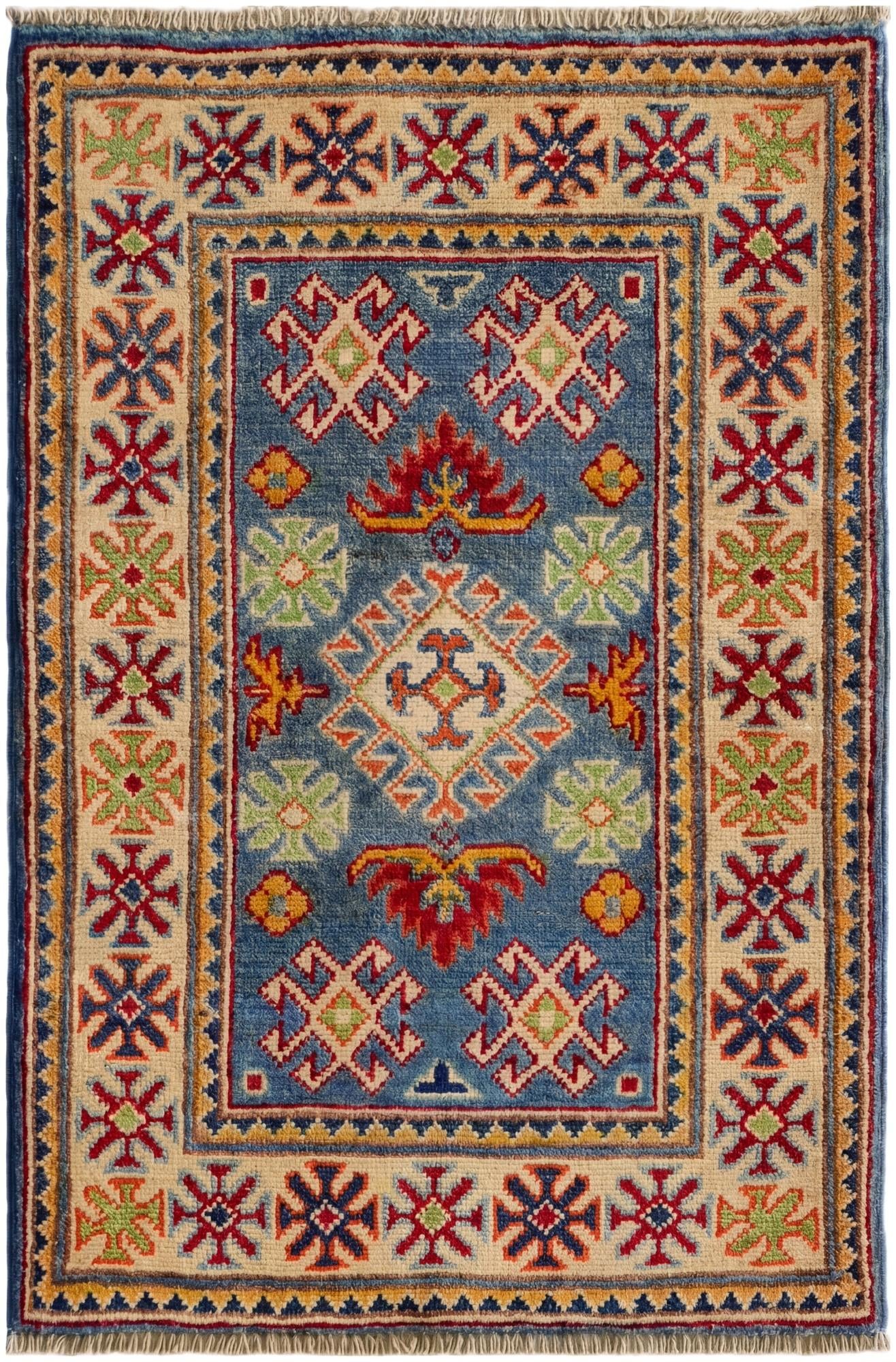 2' 1 x 3' 1 Hand Knotted Kazak Rug