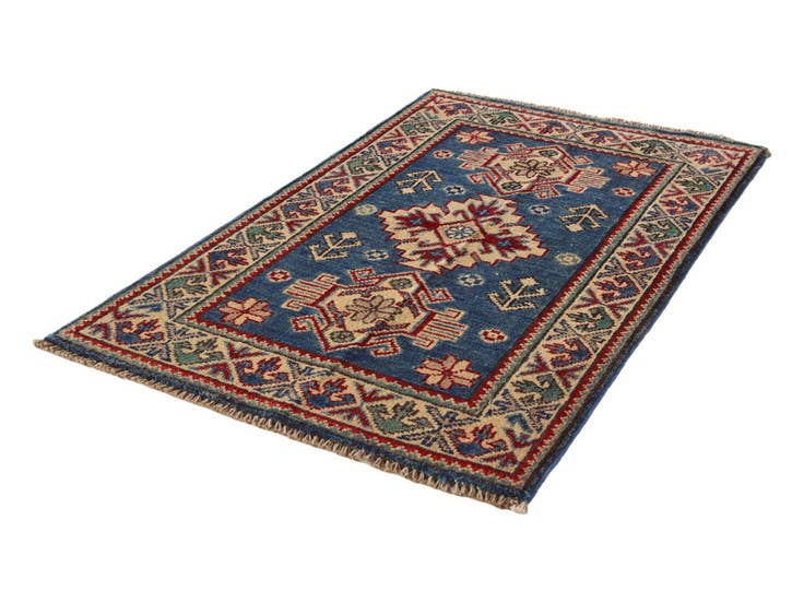 Detail image of 2' x 3' 3 Hand Knotted Kazak Rug