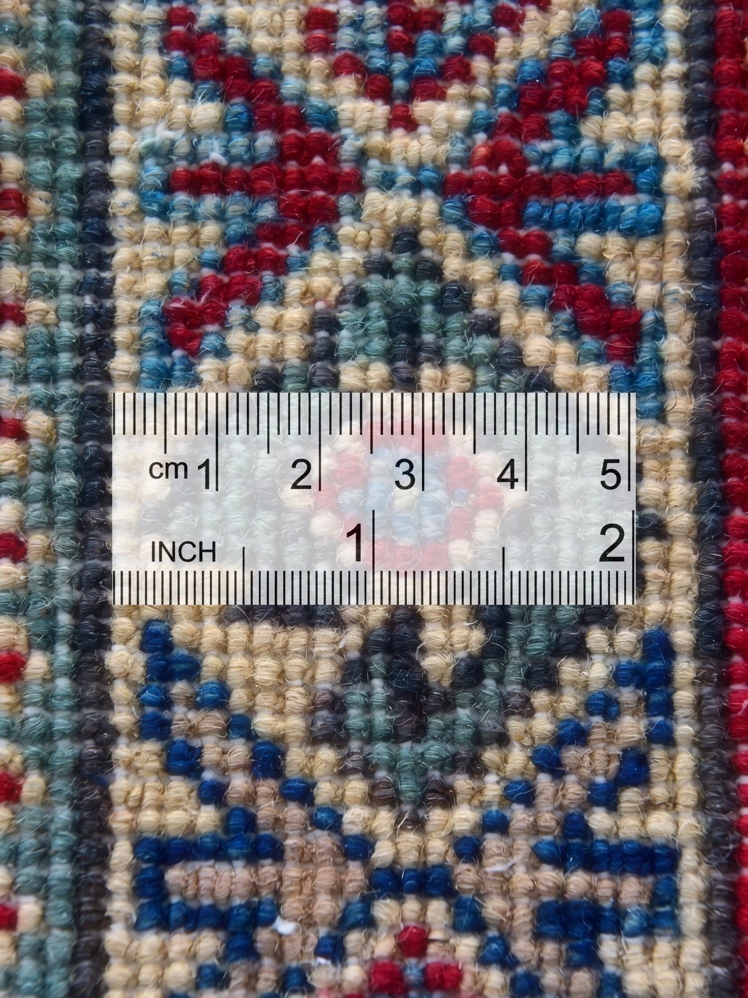 2' x 3' 3 Hand Knotted Kazak Rug