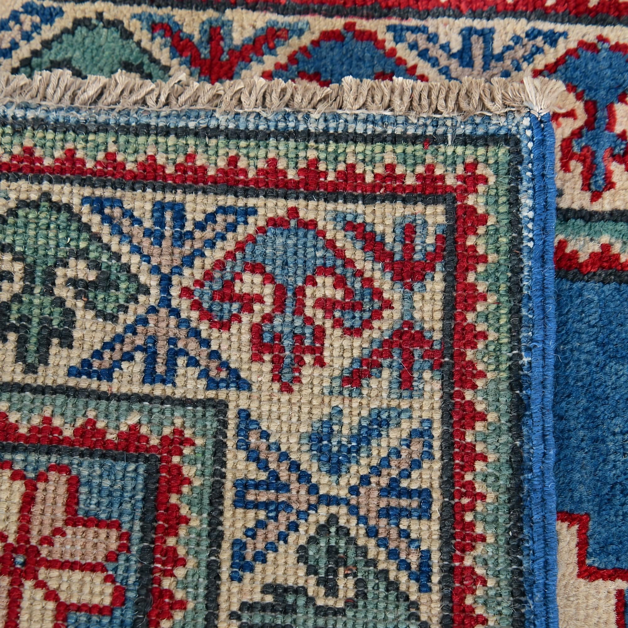 Detail image 12 of 12: 2' x 3' 3 Hand Knotted Kazak Rug