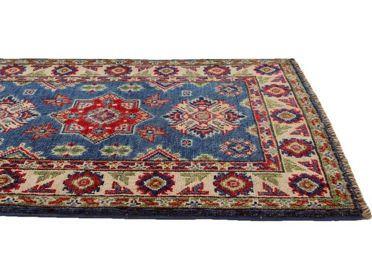 Detail image of 2' x 3' 4 Hand Knotted Kazak Rug