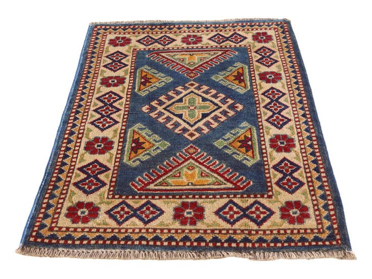 Detail image of 2' x 2' 11 Hand Knotted Kazak Rug