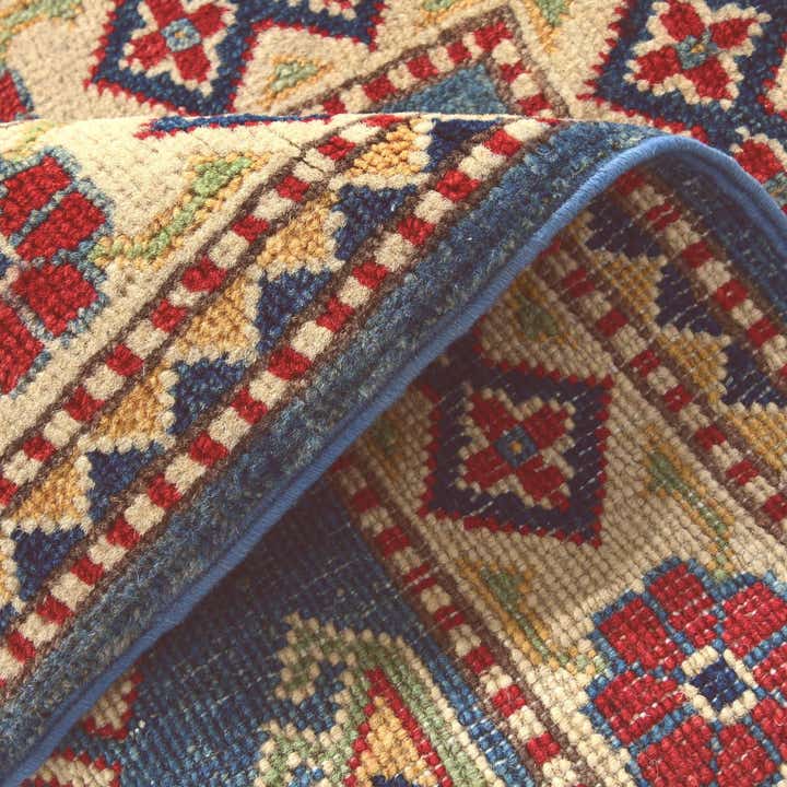 2' x 2' 11 Hand Knotted Kazak Rug