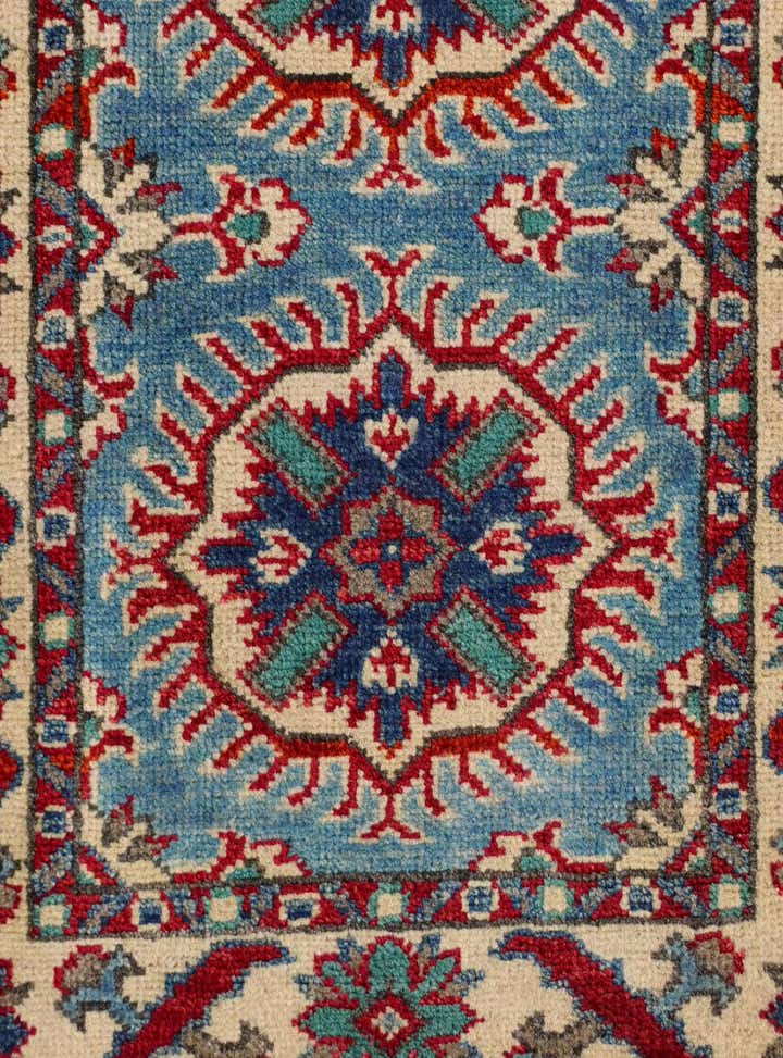 2' x 3' 1 Hand Knotted Kazak Rug