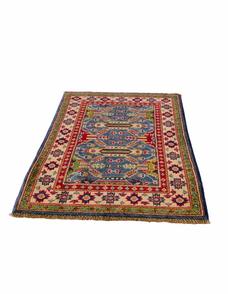 Detail image of 2' x 3' Hand Knotted Kazak Rug