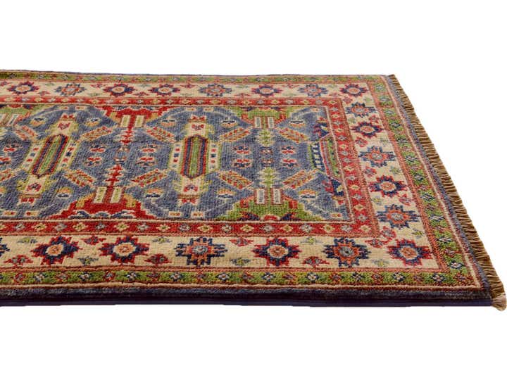 2' x 3' Hand Knotted Kazak Rug