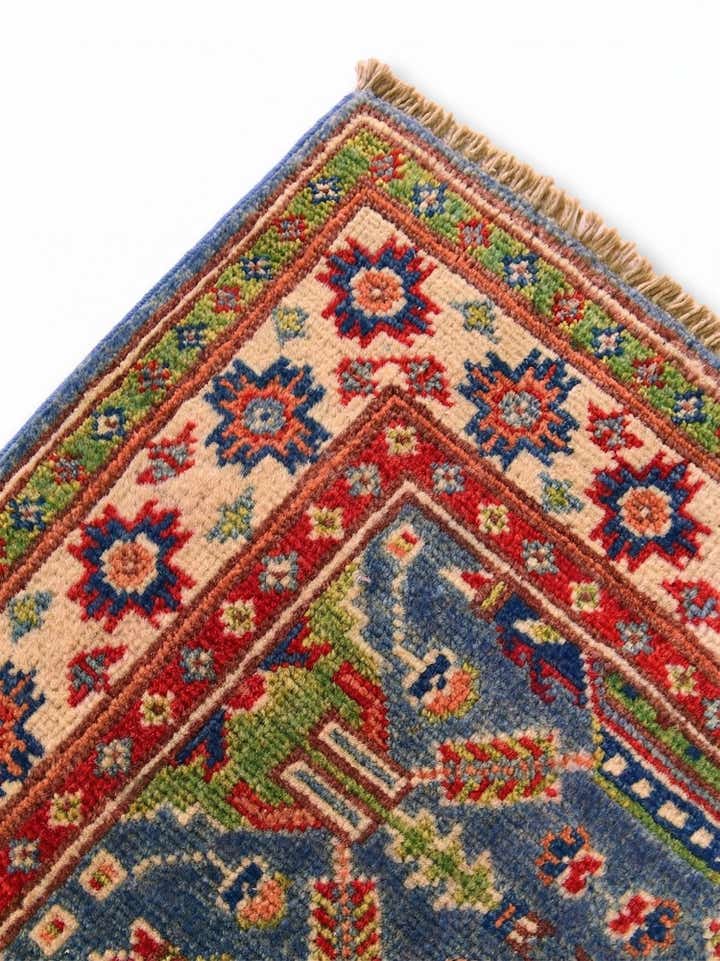 2' x 3' Hand Knotted Kazak Rug