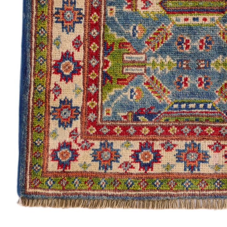 Detail image of 2' x 3' Hand Knotted Kazak Rug
