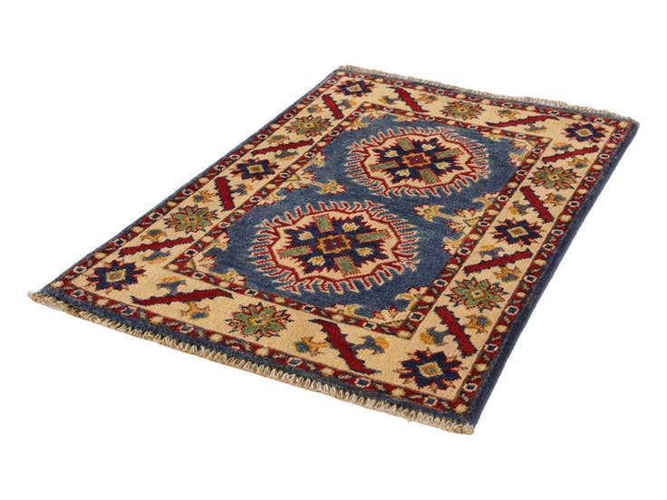 Detail image of 2' x 3' Hand Knotted Kazak Rug