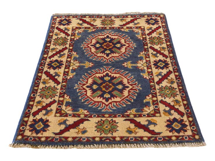 Detail image of 2' x 3' Hand Knotted Kazak Rug