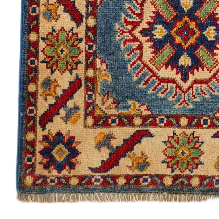 2' x 3' Hand Knotted Kazak Rug