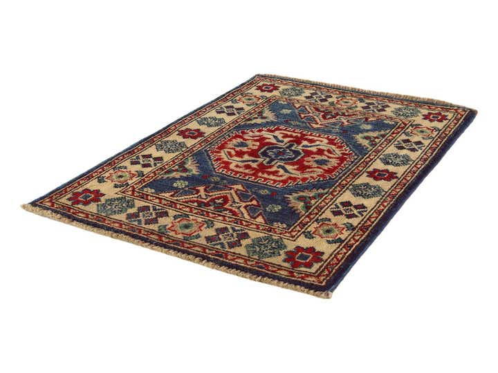 2' 1 x 3' Hand Knotted Kazak Rug