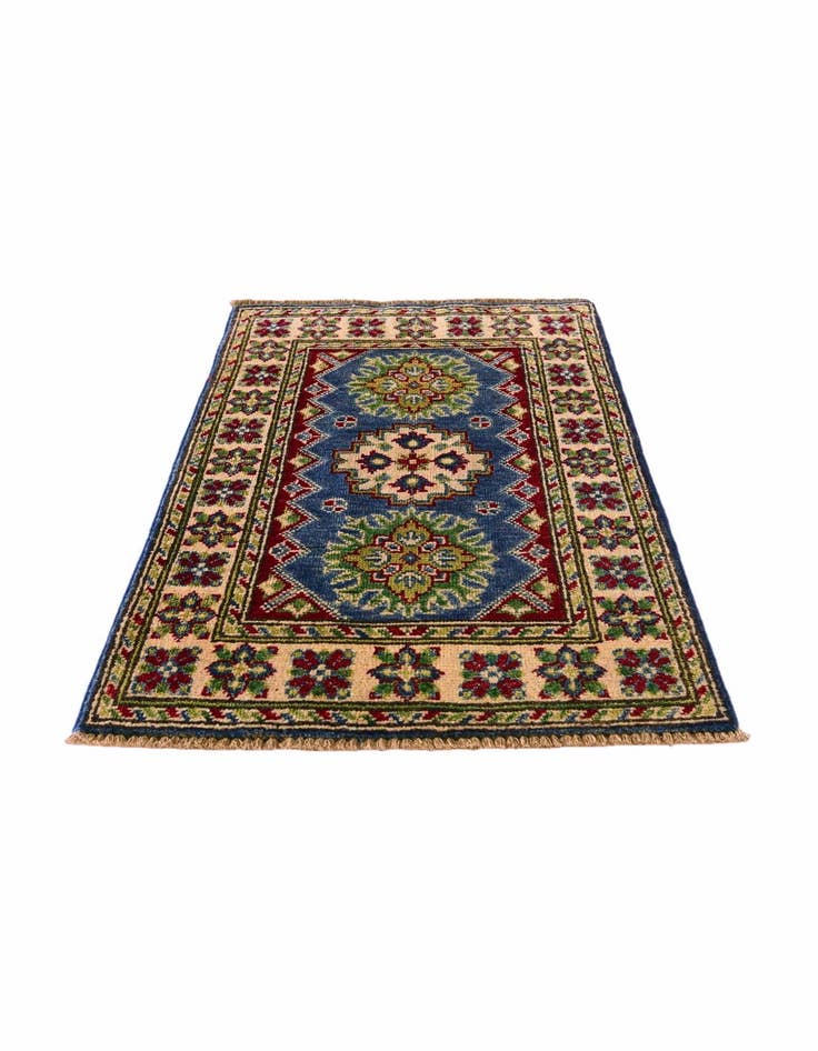 Detail image of 1' 11 x 3' 4 Hand Knotted Kazak Rug